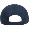 Navy - Back - Atlantis Childrens-Kids Fraser 6 Panel Organic Cotton Baseball Cap