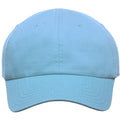 Columbia Blue - Front - Atlantis Childrens-Kids Fraser 6 Panel Organic Cotton Baseball Cap