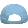 Columbia Blue - Back - Atlantis Childrens-Kids Fraser 6 Panel Organic Cotton Baseball Cap