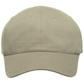 Khaki - Front - Atlantis Childrens-Kids Fraser 6 Panel Organic Cotton Baseball Cap