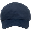 Navy - Front - Atlantis Childrens-Kids Fraser 6 Panel Organic Cotton Baseball Cap