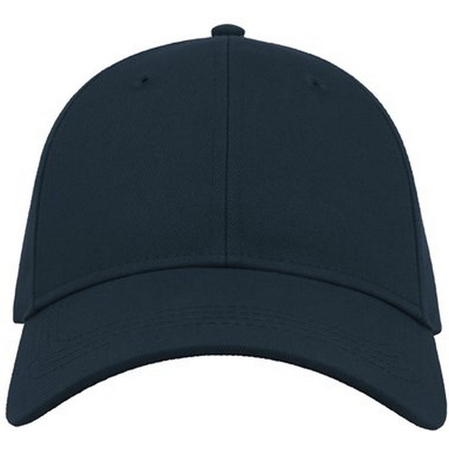 Navy - Front - Atlantis Unisex Adult Curved Twill Baseball Cap