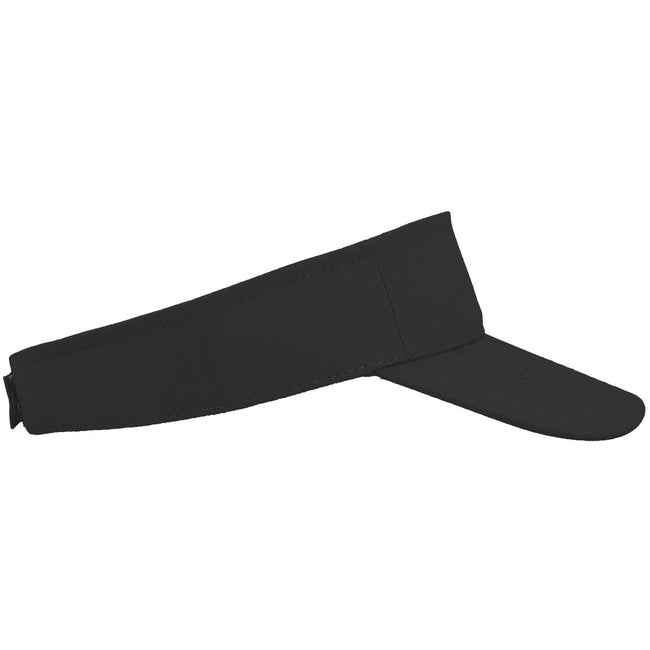 Black - Lifestyle - Atlantis Unisex Adult Roland Structured Visor Cap