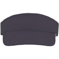 Navy - Front - Atlantis Unisex Adult Roland Structured Visor Cap
