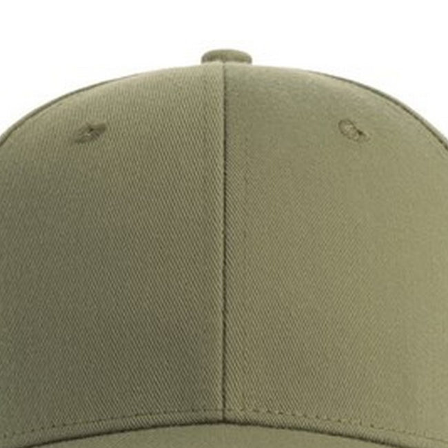 Olive - Side - Atlantis Unisex Adult Joshua 6 Panel Cap
