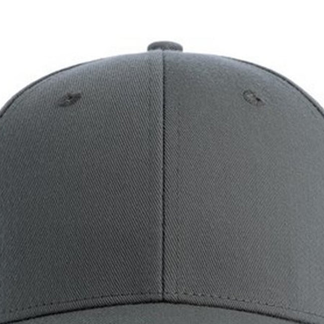 Dark Grey - Side - Atlantis Unisex Adult Joshua 6 Panel Cap