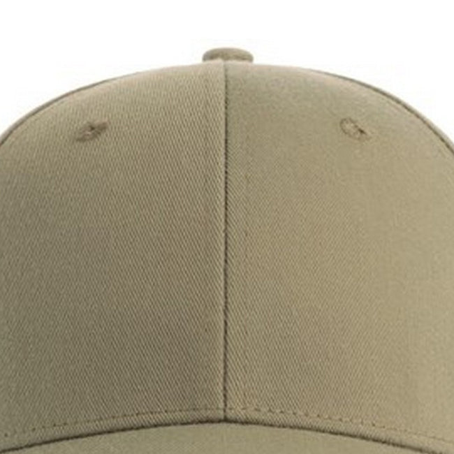 Khaki - Side - Atlantis Unisex Adult Joshua 6 Panel Cap