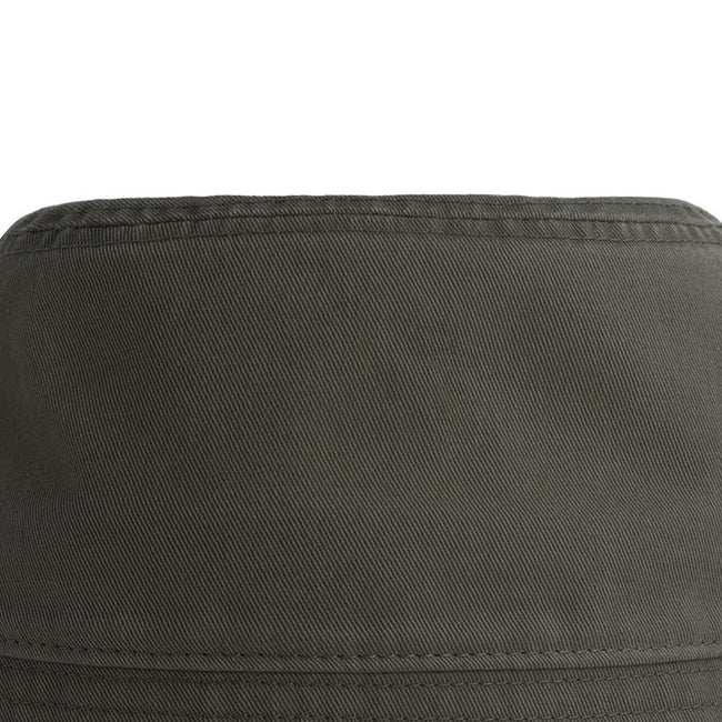 Dark Grey - Side - Atlantis Unisex Adult Powell Bucket Hat