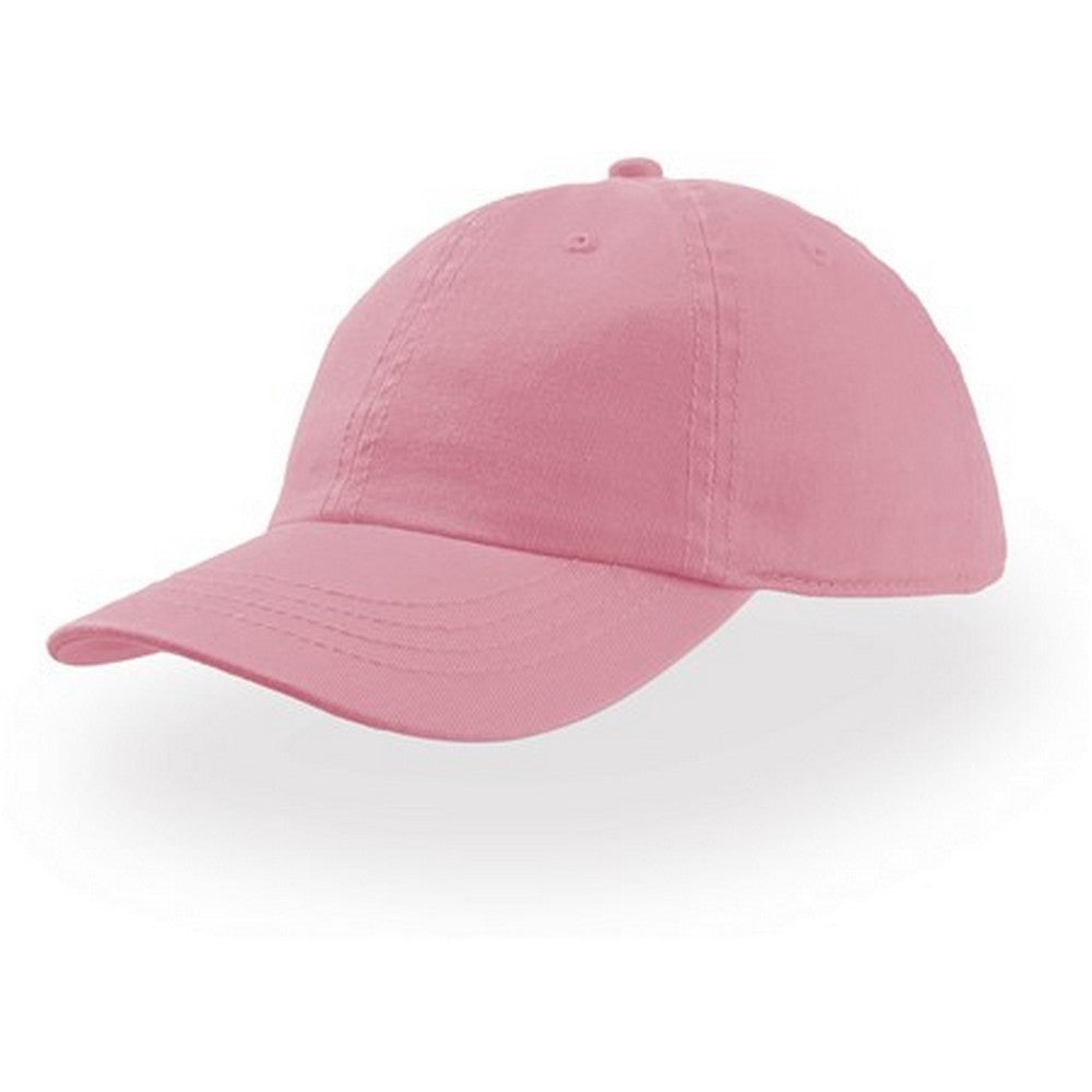 Pink - Front - Atlantis Boys Action Chino Baseball Cap
