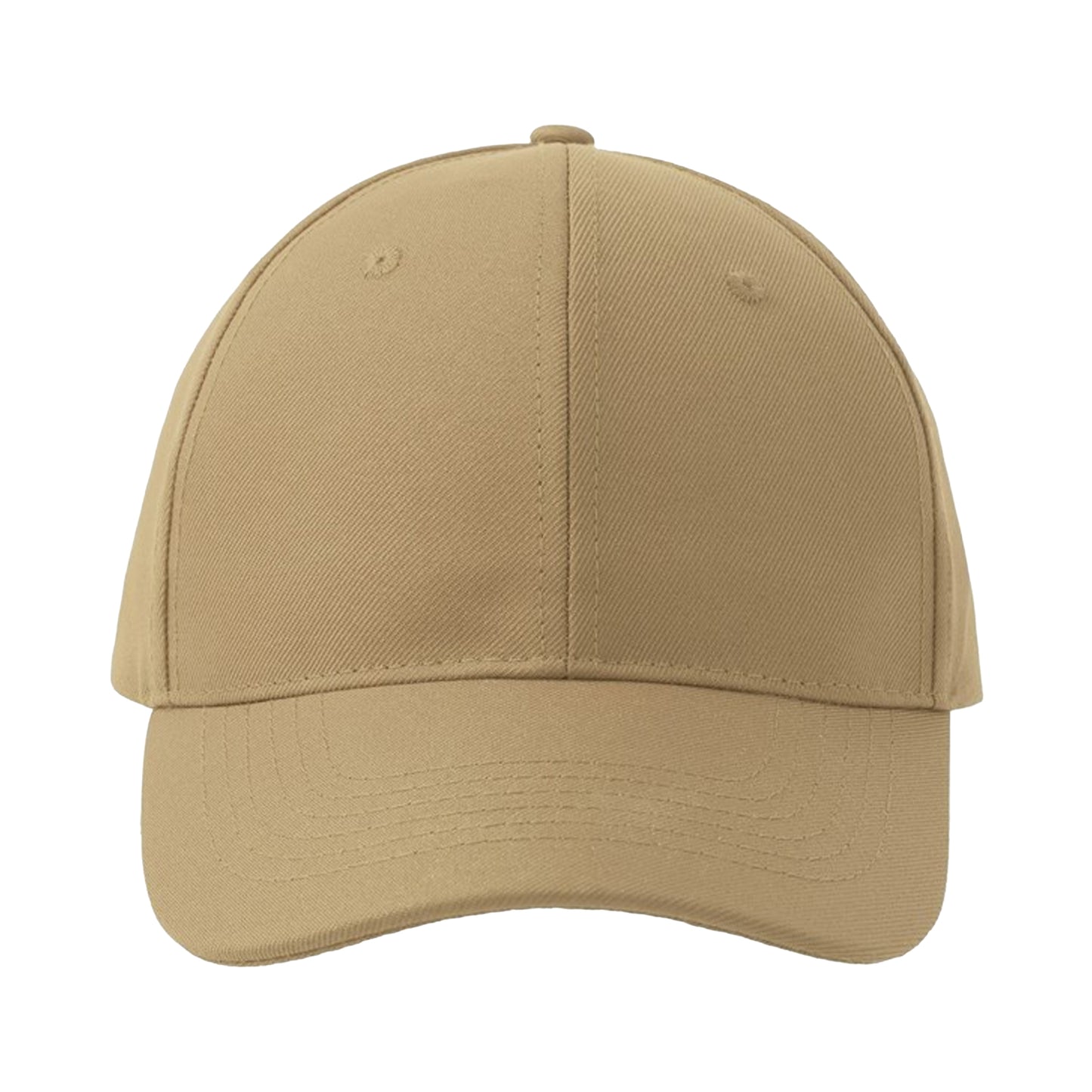Khaki Green - Side - Atlantis Recy Six Recycled Polyester Baseball Cap