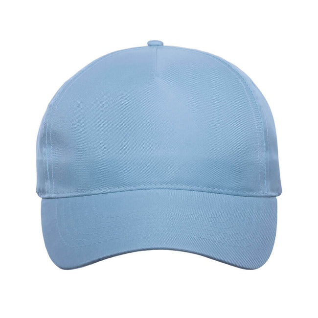 Light Blue - Side - Atlantis Recy Five Recycled Polyester Baseball Cap
