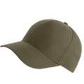 Olive - Back - Atlantis Recy Five Recycled Polyester Baseball Cap