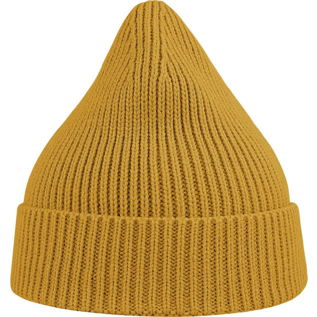 Mustard - Back - Atlantis Unisex Adult Andy Recycled Polyester Beanie