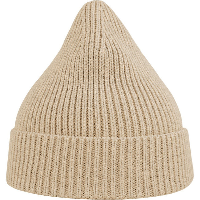 Beige - Back - Atlantis Unisex Adult Andy Recycled Polyester Beanie