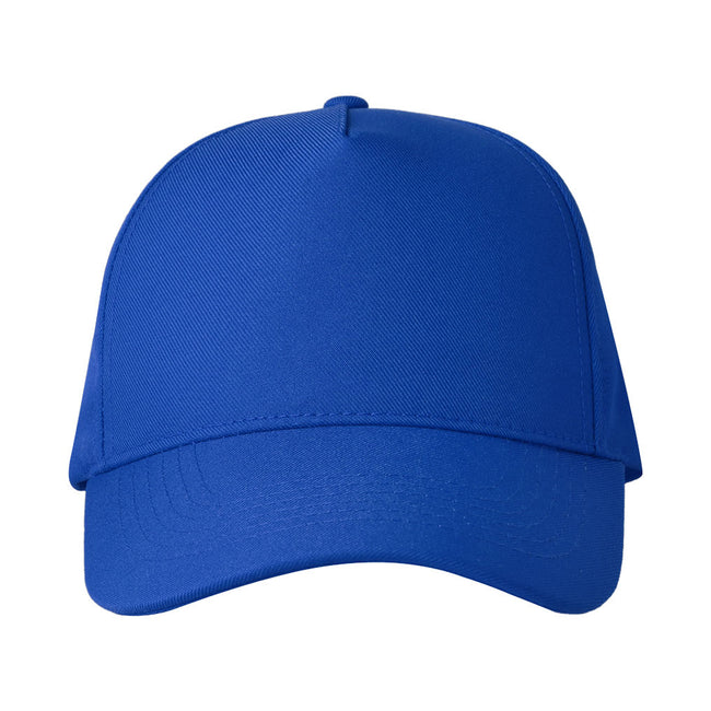 Royal Blue - Side - Atlantis Childrens-Kids Recy Five 5 Panel Recycled Baseball Cap