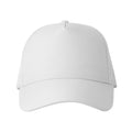 White - Side - Atlantis Childrens-Kids Recy Five 5 Panel Recycled Baseball Cap