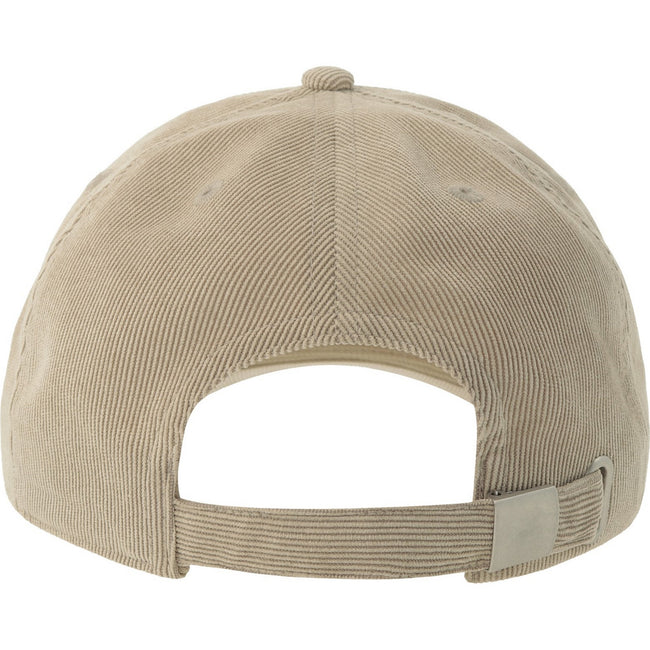 Stone - Back - Atlantis Unisex Adult Creep S Corduroy Recycled Baseball Cap