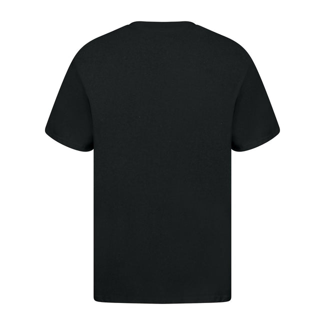 Black - Back - Casual Classics Unisex Adult Ringspun Cotton Organic T-Shirt