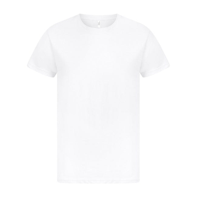 White - Front - Casual Classics Unisex Adult Ringspun Cotton Organic T-Shirt