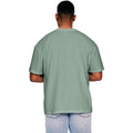 Sage - Back - Casual Classics Mens Core Ringspun Cotton Oversized T-Shirt