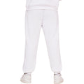White - Back - Casual Classics Mens Blended Core Ringspun Cotton Oversized Jogging Bottoms