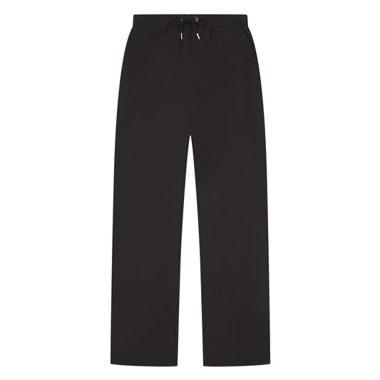 Black - Front - Casual Classics Mens Ringspun Cotton Relaxed Fit Jogging Bottoms
