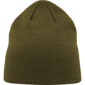 Olive - Front - Atlantis Unisex Adult Moover Recycled Beanie