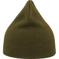Olive - Back - Atlantis Unisex Adult Moover Recycled Beanie