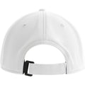 White - Back - Atlantis Unisex Adult Sand 6 Panel Recycled Cap