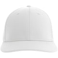 White - Side - Atlantis Unisex Adult Sand 6 Panel Recycled Cap