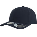 Navy - Front - Atlantis Unisex Adult Sand 6 Panel Recycled Cap