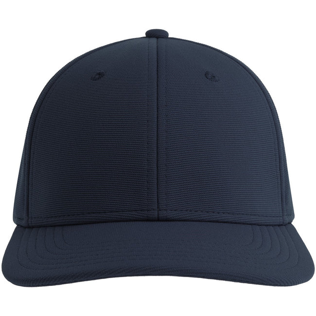 Navy - Side - Atlantis Unisex Adult Sand 6 Panel Recycled Cap