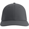 Dark Grey - Side - Atlantis Unisex Adult Sand 6 Panel Recycled Cap