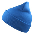 Sapphire - Front - Atlantis Unisex Adult Wind Recycled Cuffed Beanie