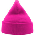 Fuchsia - Back - Atlantis Unisex Adult Wind Recycled Cuffed Beanie
