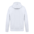 White - Back - Casual Classics Mens Premium Ringspun Cotton Hoodie