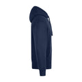 Navy - Side - Casual Classics Mens Premium Ringspun Cotton Hoodie
