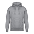 Sports Grey - Front - Casual Classics Mens Premium Ringspun Cotton Hoodie
