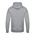 Sports Grey - Back - Casual Classics Mens Premium Ringspun Cotton Hoodie
