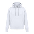 White - Front - Casual Classics Mens Premium Ringspun Cotton Hoodie