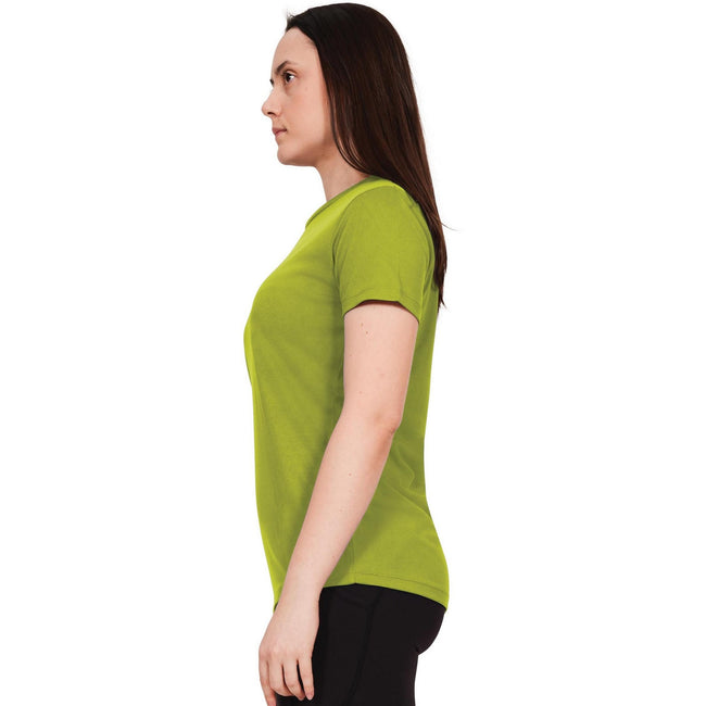 Lime - Side - Casual Classics Womens-Ladies Original Tech T-Shirt