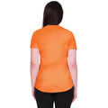 Cyber Orange - Back - Casual Classics Womens-Ladies Original Tech T-Shirt
