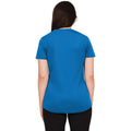 Sapphire Blue - Back - Casual Classics Womens-Ladies Original Tech T-Shirt