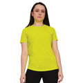 Yellow - Front - Casual Classics Womens-Ladies Original Tech T-Shirt