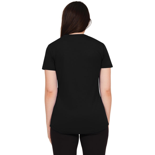 Black - Side - Casual Classics Womens-Ladies Original Tech T-Shirt