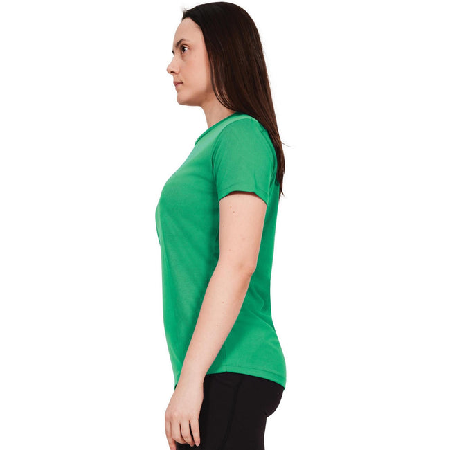 Kelly Green - Front - Casual Classics Womens-Ladies Original Tech T-Shirt
