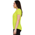 Cyber Yellow - Side - Casual Classics Womens-Ladies Original Tech T-Shirt