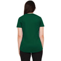 Forest Green - Back - Casual Classics Womens-Ladies Original Tech T-Shirt