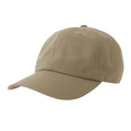 Khaki Green - Front - Atlantis Unisex Adult Dad Sustainable 6 Panel Baseball Cap