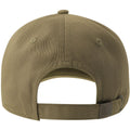 Olive - Back - Atlantis Unisex Adult Dad Sustainable 6 Panel Baseball Cap